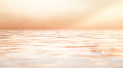 Obraz premium Serene Lake at Dawn - Luxury Backdrop Mockup for Skincare Products with Ultra-Detailed, Cinematic Light