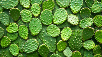A closeup exploration of cactus texture and color in nature's design