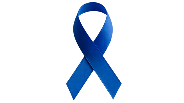 Blue ribbon health sign PNG. World Diabetes Awareness Month November and Prostate Cancer Awareness. Health care, medical awareness, illness prevention.
