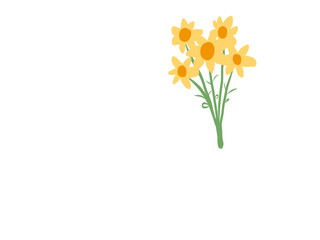 bouquet of yellow flowers