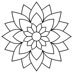 mandala art illustration