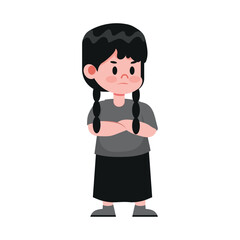 girls and women in various situations	