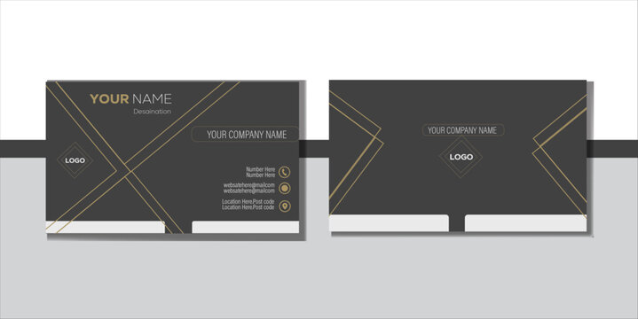 Simple Business Card Layout