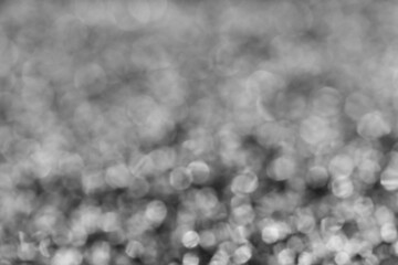 Silver lights bokeh background. Silver lights.