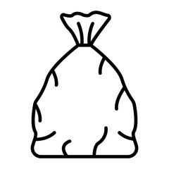 Garbage Bag.line icon