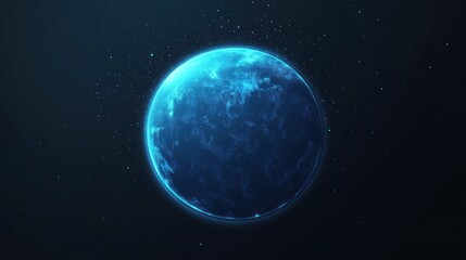 Blue Planet in Space