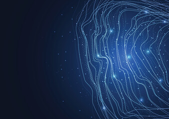 Abstract big data background design. Internet connection. Science and technology analytics concept graphic design. Vector illustration