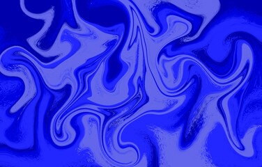 Blue Gradient Liquid Abstract Background