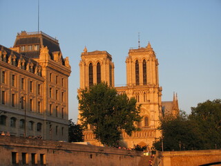 Fototapeta premium europe, travel, vacation, city, architecture, river, bridge, retro car, street, car, sea, rock, sky, trees, sidewalk