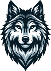 Wolf vector and illustration.