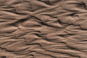 SAND - Grainy surface of a natural mineral