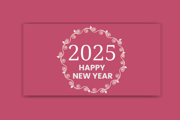 new year social media cover template