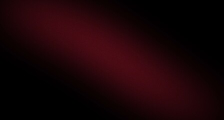 Modern dark red blur on black grainy gradient background, abstract noise texture banner poster header backdrop design
