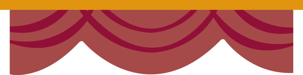 Obraz premium Theater Curtain Decoration