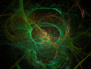 Imaginatory fractal abstract background Image