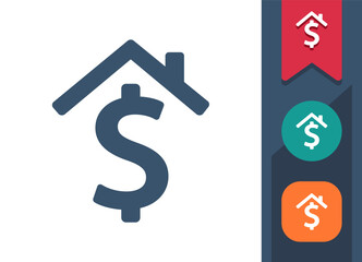 Real Estate, Price, Buy A House Icon