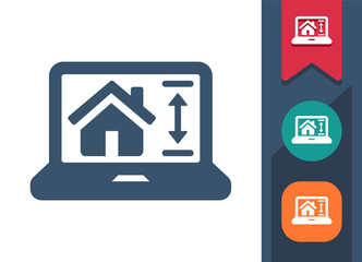 Real Estate, Architecture, Construction Icon