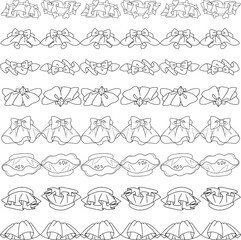 vector lace design elements