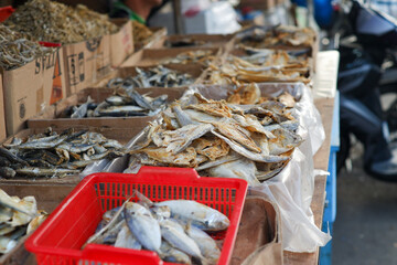 fresh fish at the market