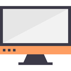 Monitor Flat Icon