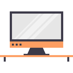 Monitor Flat Icon