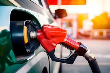 Fuel tax icons linked to product price tags symbolizing the impact of taxation on consumer goods