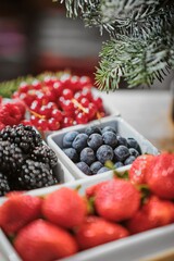 Fresh Berries in a Gift Box