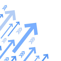 Abstract Arrows Corner Border