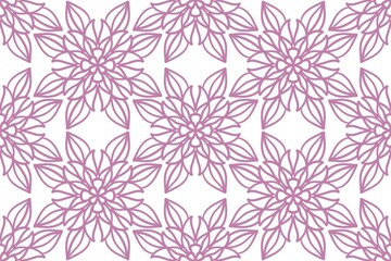 Seamless vintage line pattern, drawing patterns illustration.