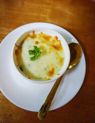 Baked Spinach with Cheese