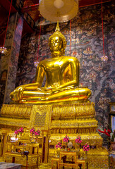 Obraz premium buddha statue in thailand