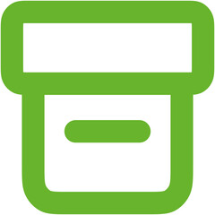 Box Archive Icon Logo Design