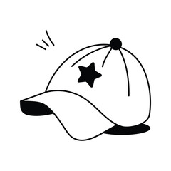 Comfortable sports cap for sun protection during outdoor activities