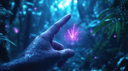 A checklist with a hand marking a box, highlighting a surreal and abstract imagery, with copy space for a fantastical adventure or journey.