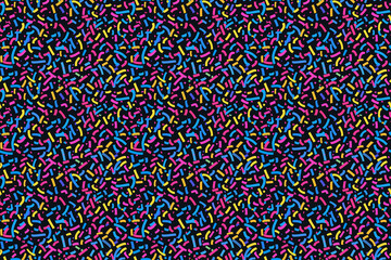 90s confetti pattern . seamless texture pattern. abstract background