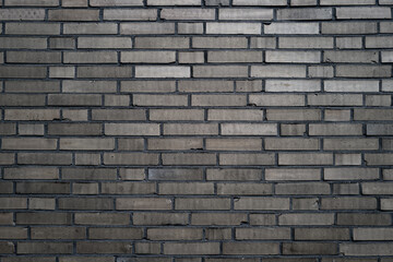 Brick wall concrete background. Stone cladding. Pattern of stonewall. Brick surface.