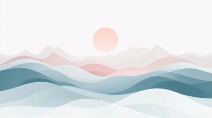 Obraz premium Whispers of Serenity: Embrace the Stillness