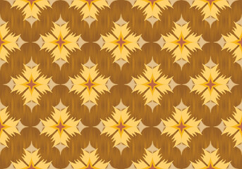 seamless Ikat flora pattern design for fabric curtain wallpaper mattresses carpet floor bed sheet bolster pillow blanket ceramic tile background wrapping ornament