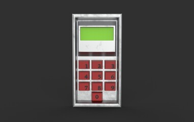 Keypad 3D model