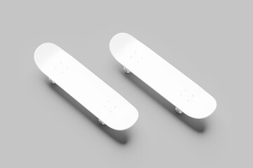 Skateboard Blank Mockup