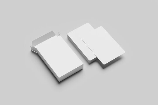 Playing Card Blank Mockup