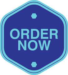 Order Now Tag Blue Sky Color Icon Sticker Deal Label Variations Shopping Online Buy Store Retail 