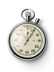 Stopwatch isolated on white
