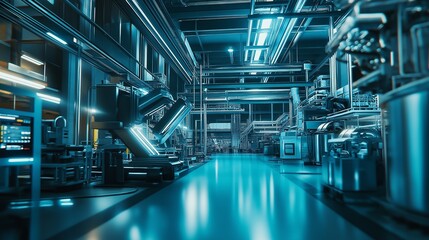 Fototapeta premium A state of the art manufacturing facility