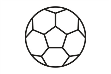 Naklejka premium soccer ball