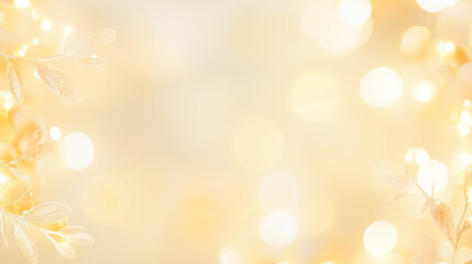 ゴールドのキラキラ背景 1