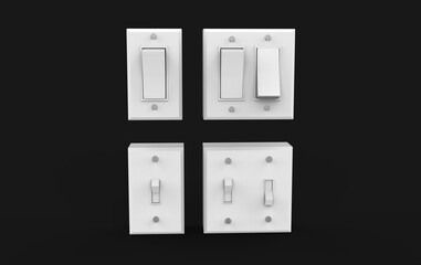 Electrical Switch 3D model 