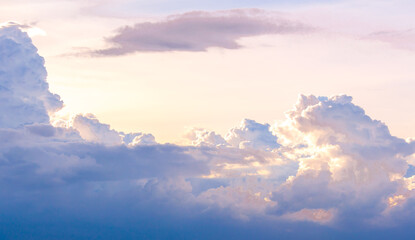 blue sky and clouds beautiful nature, meteorology, climate