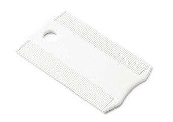 Lice comb with multiple fine teeth for effective lice removal and scalp care