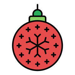 Obraz premium Bauble Icon